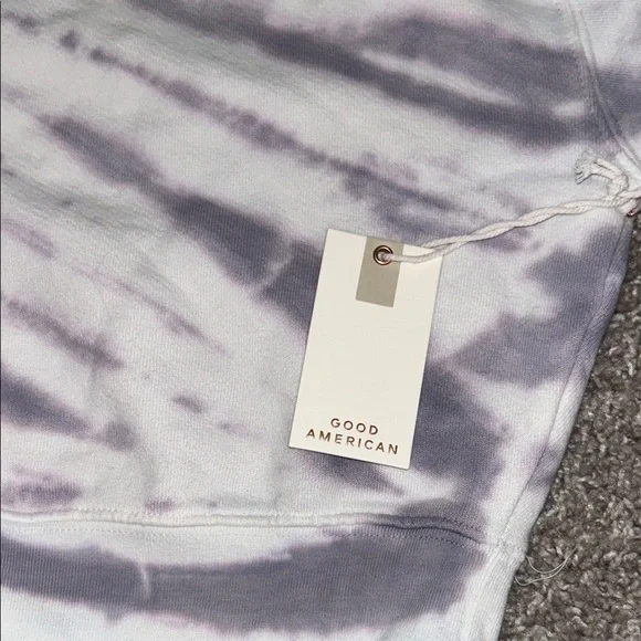 Good American Purple Tie Dye Hoodie - Picture 9 of 13